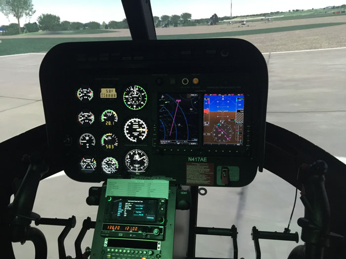Air Evac Bell 206 Simulator