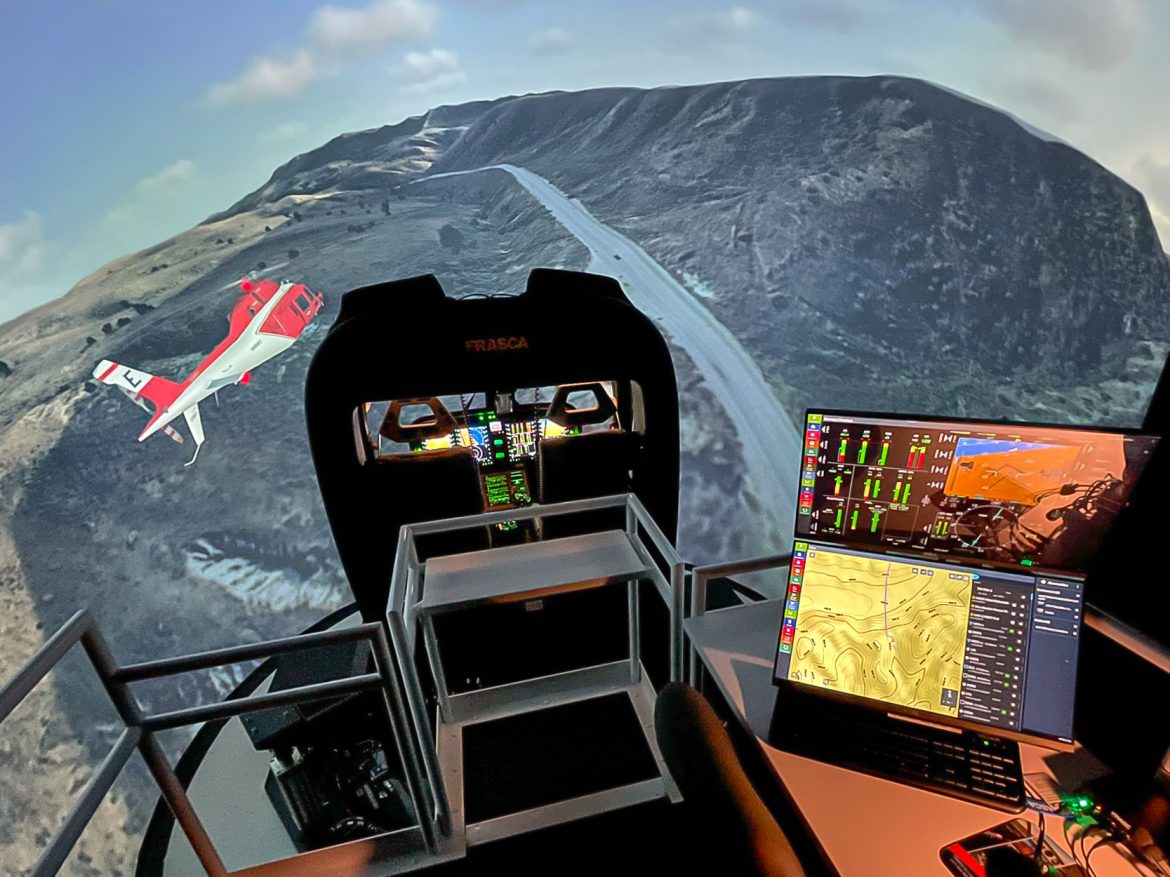 Frasca TH-73A Navy Flight Simulator