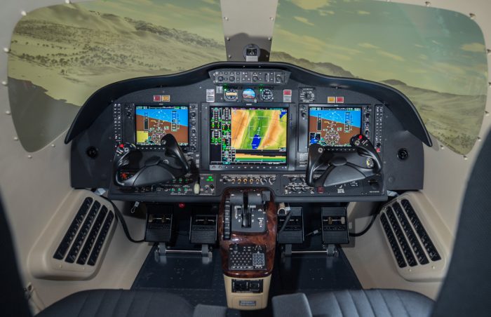 Cessna Citation Mustang Frasca Flight Simulator
