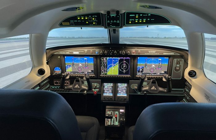 Piper M600 Frasca Flight Simulator