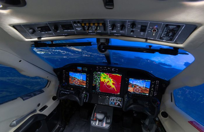 TBM 910 Frasca Flight Simulator